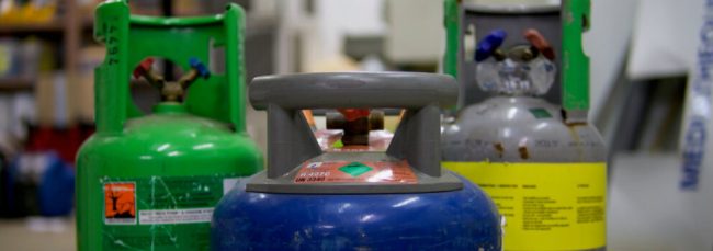 chiller refrigerant types