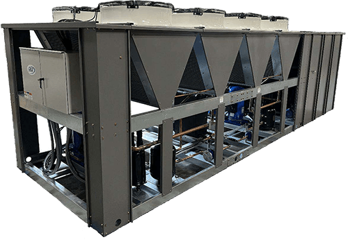 100 Ton air cooled and water cooled water chillers by Cold Shot Chillers