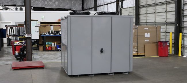 Cold Shot Chillers industrial chiller on the factory floor